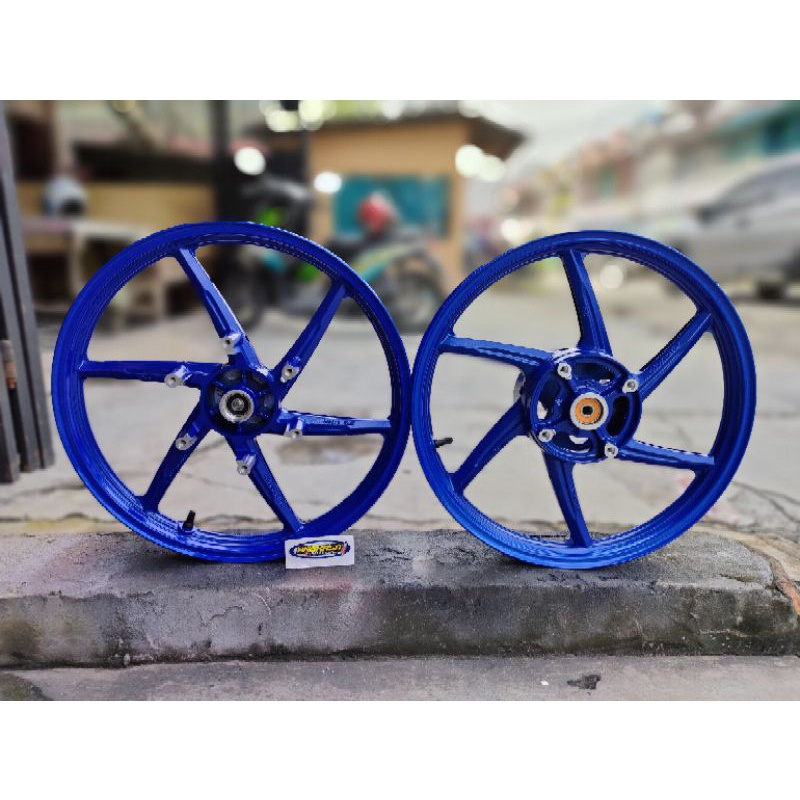 velg racing rapido Malaysia supra gtr 150 1.60x1.60-17 double cakram
