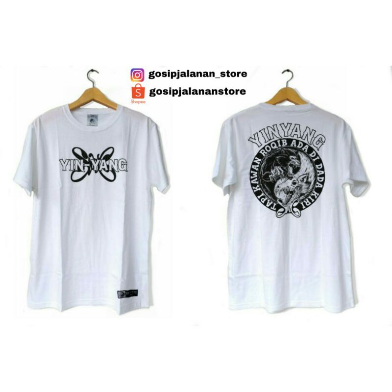 KAOS SLANK ORIGINAL SLANKERS//KAOS MUSIK//KAOS KOMUNITAS//T-SHIRT SLANK//YIN-YANG OFFICIAL//COD