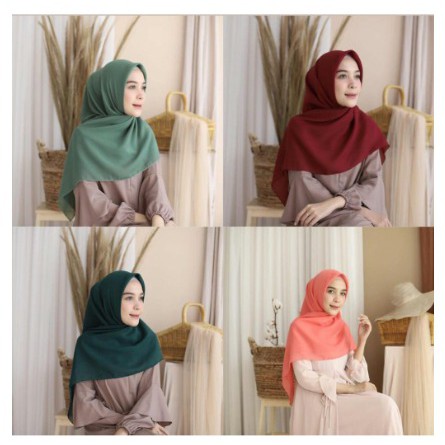 JILBAB BELLA SQUARE SEGI EMPAT KERUDUNG BELLASQUARE PART 3 BISA COD