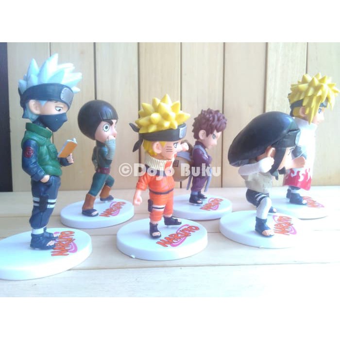 Action Figure Chibi Naruto Set 6 Karakter