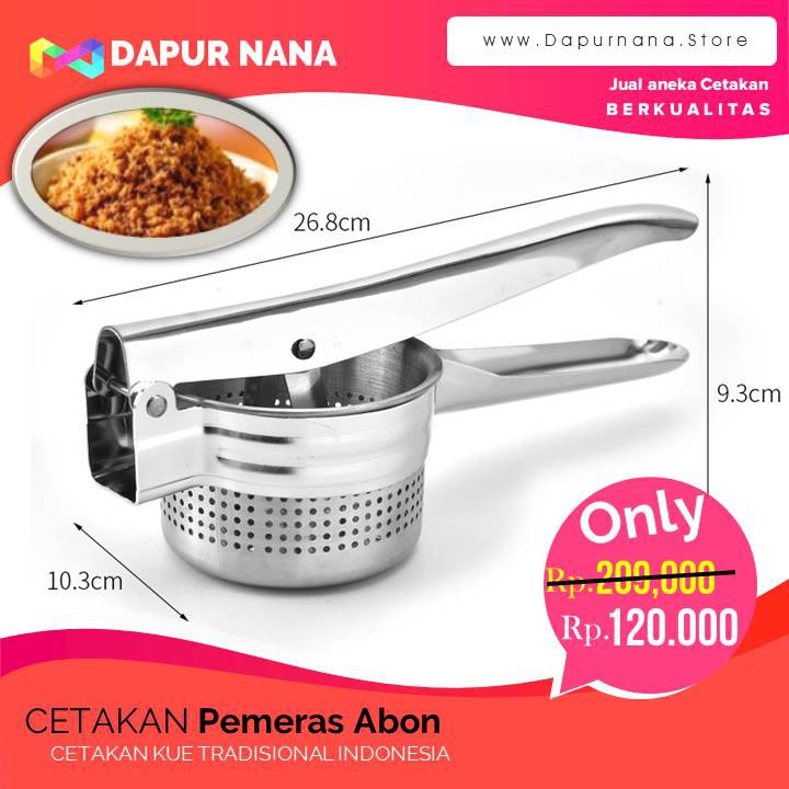 PEMERAS ABON / Potato Ricer