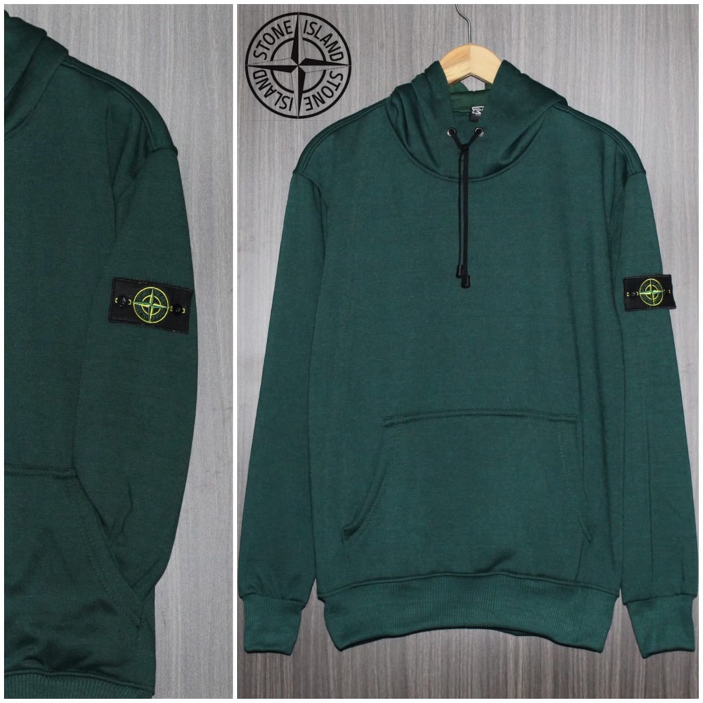 sweater hoodie pria jaket unisex jaket keren stone island