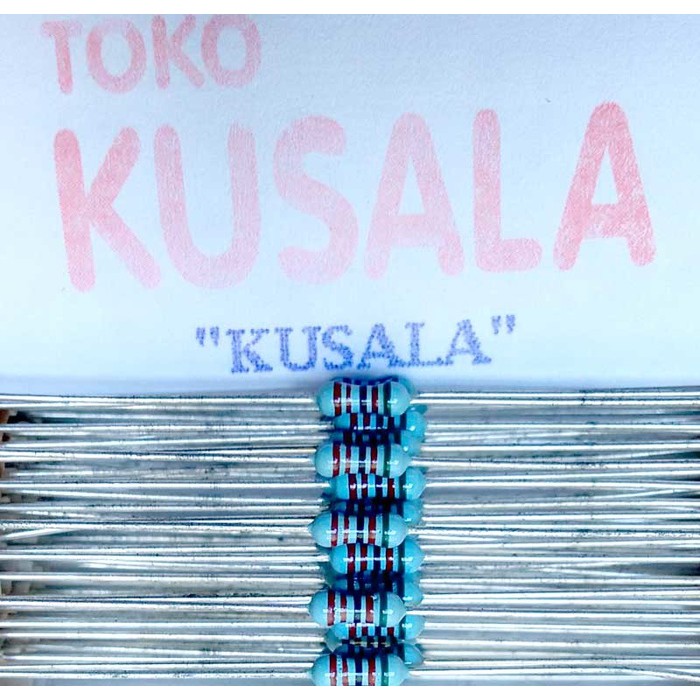 Resistor 5k1 ohm / Metal Film Resistor 1/4 watt 1% 5k1 ohm