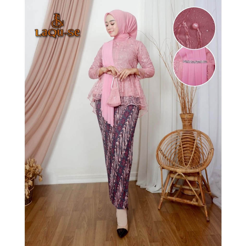 Stelan Kebaya Wisuda Baju Kondangan Kebaya Modern Set Kebaya Terbaru By Laquse Kebayaa