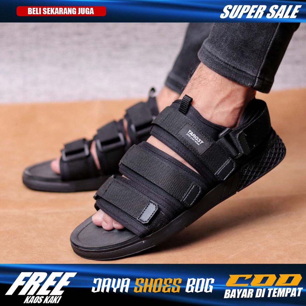 GALGA Sendal Kasual Pria Sendal Pria Hitam Original Sandal Gunung Simple Trendy Kekinian Main Gaya ANTI sLIP Murah