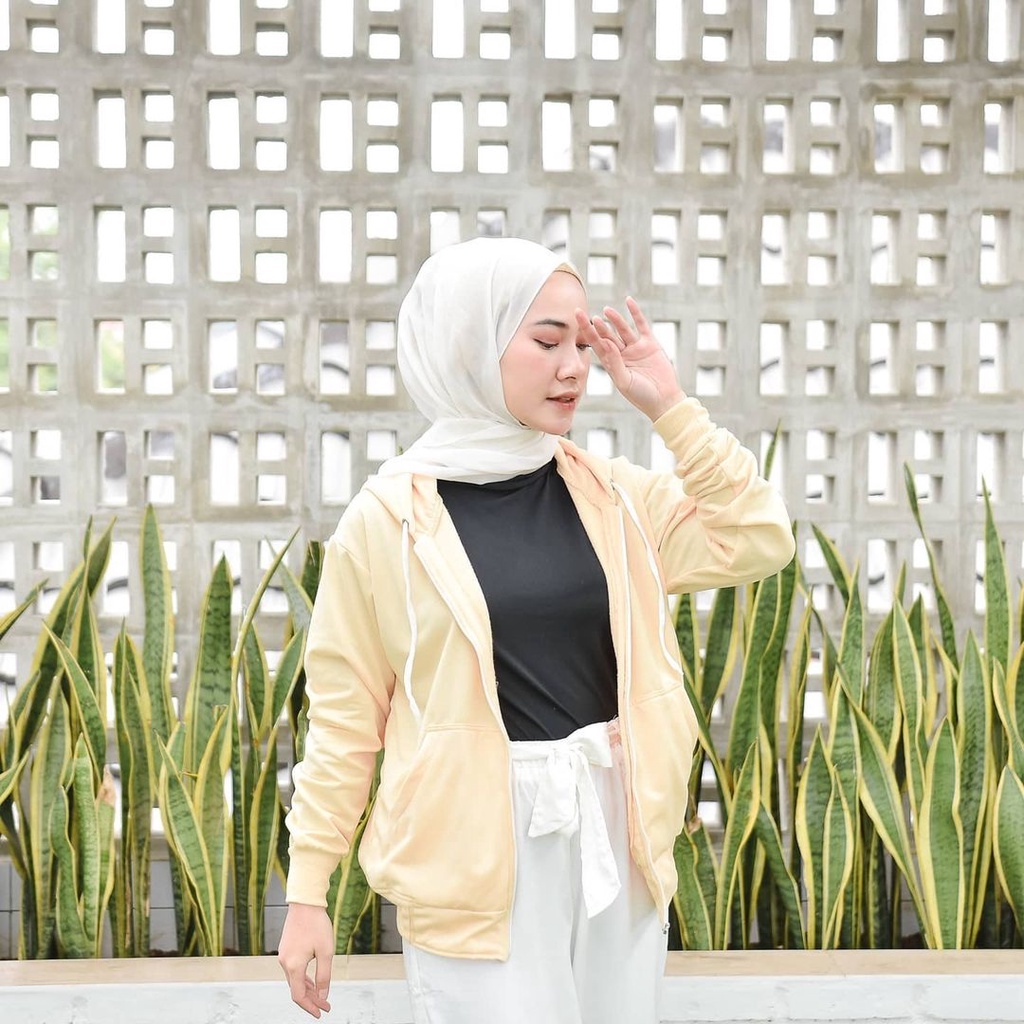 SONYA Hoodie Zipper II SONY JAKET POLOS  Zipper II HOODIE POLOS PRIA DAN WANITA II 15Wrn 3sz