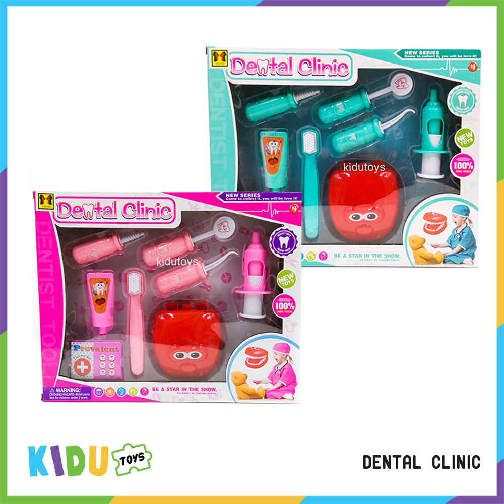 Mainan Edukasi Anak Dokter Gigi / Dental Clinic Kidu Toys