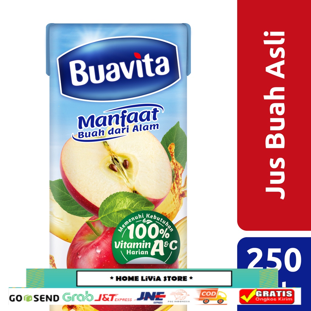 

Buavita Juice Apel 250 ml