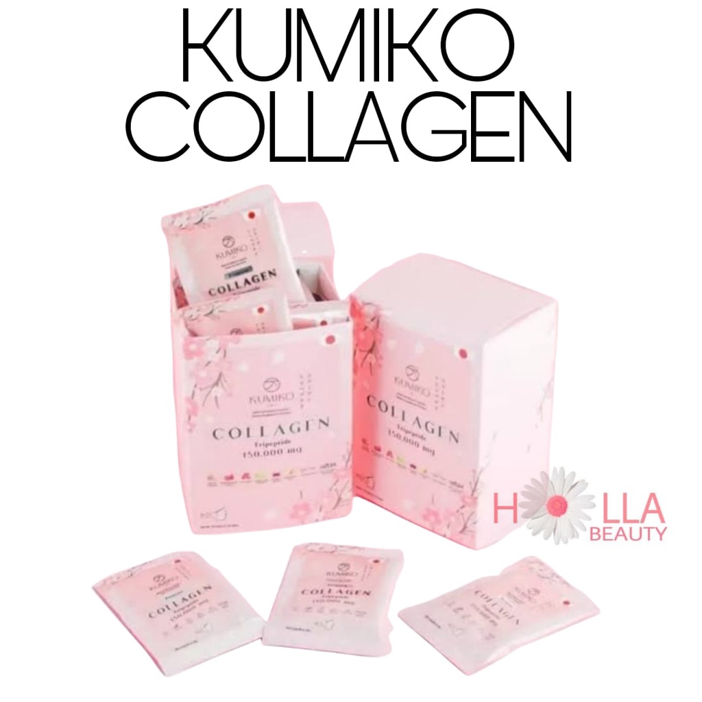 Kumiko Collagen Tripeptide 150.000mg/Minuman collagen/Collagen pemutih kulit/pemutih wajah/pemutih badan/anti jerawat