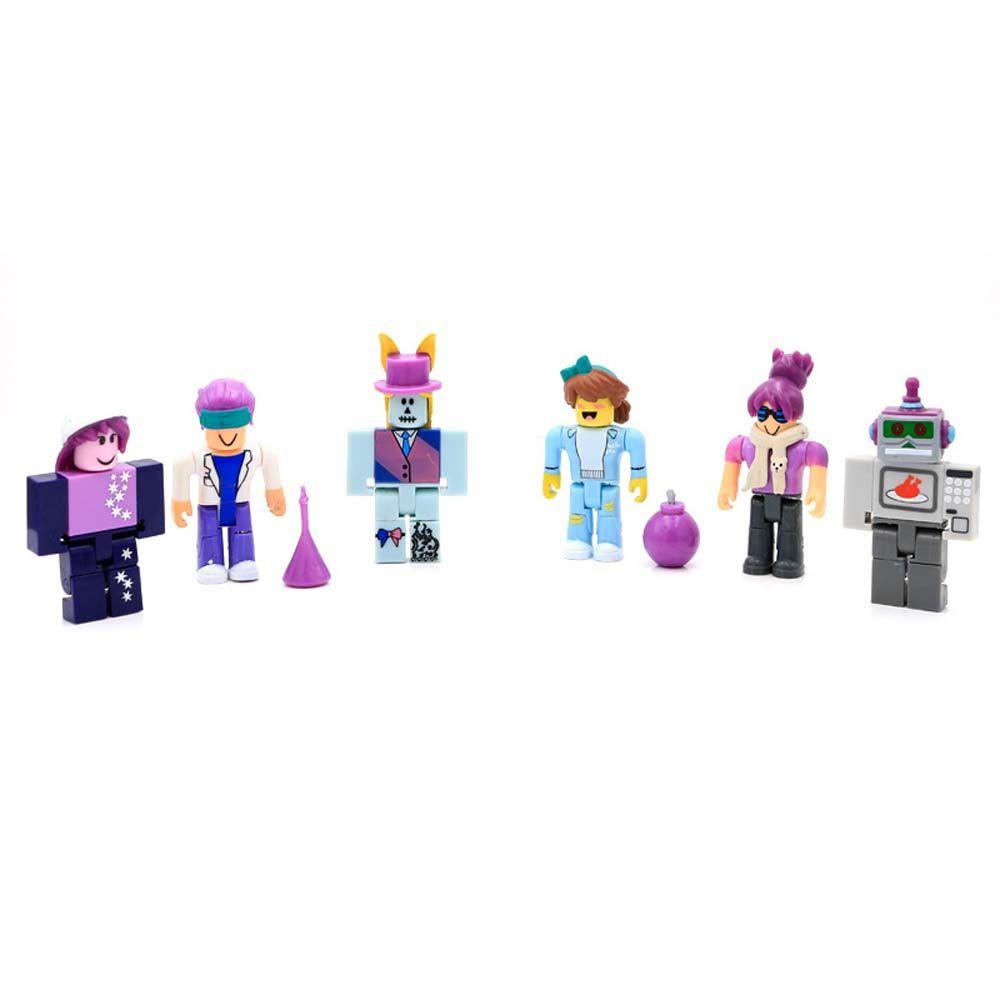 Lanfy Roblox Action Figure Patung PVC Humanoid Koleksi Dekorasi Ornamen Mobil Dunia Maya Model Figuals