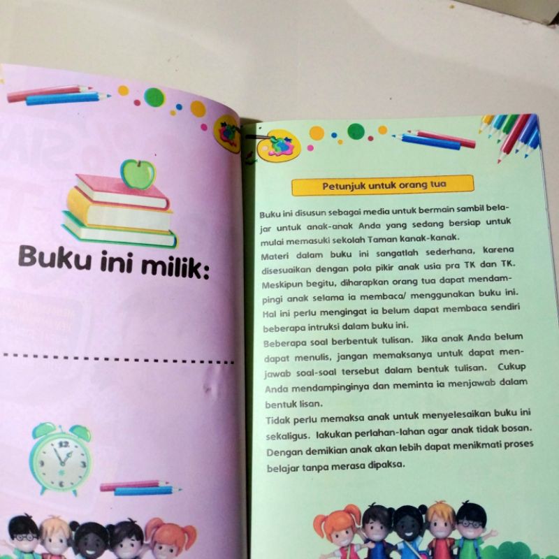 buku 100% siap masuk tk 32 halaman (15×24cm)