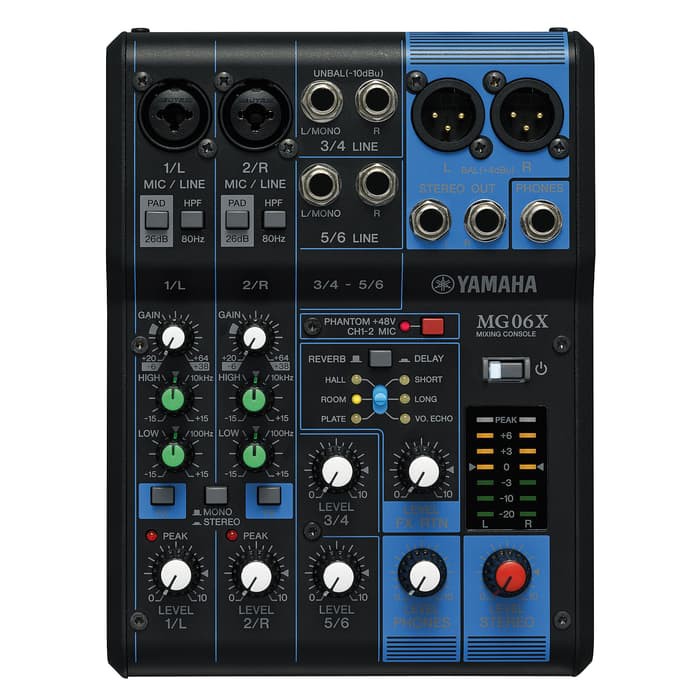 ALAT MUSIK  Yamaha Mixer MG-06-X