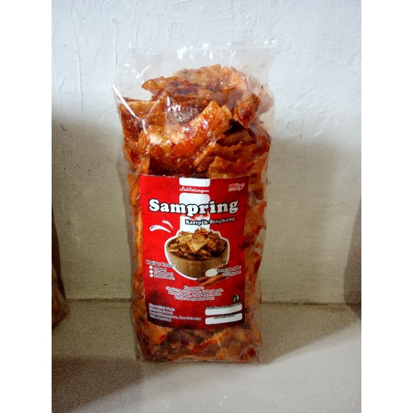 

Cemilan Keripik Singkong Sampring 250gr