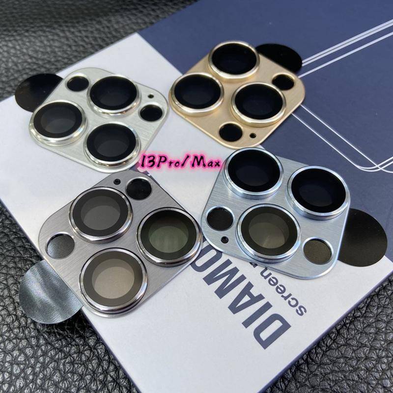 Ring Pelindung Lensa Kamera Bahan Metal Untuk iPhone 13 Pro Max Mini 13 Pro