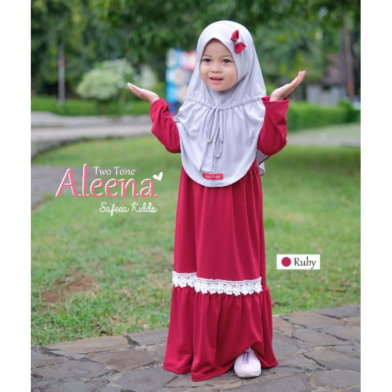 Gamis Aleena Two Tone