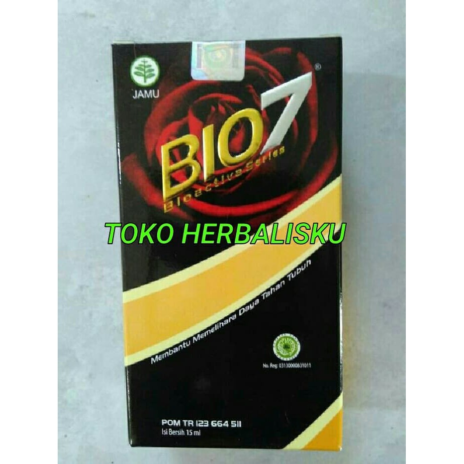 Bio7 Jamu Tetes Herbal Bioseven Bio 7 Bio Seven original - ju281