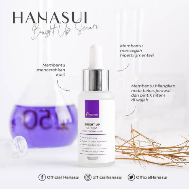 HANASUI BRIGHT UP SERUM / HANASUI PROPOLIS SERUM / HANASUI RICH NUTRITION SERUM / SERUM HANASUI