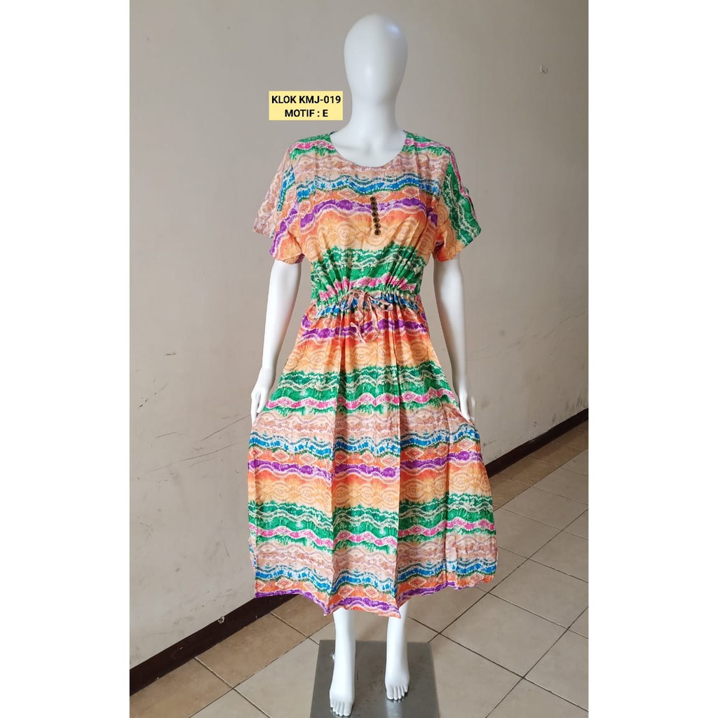 AS Daster Dress KLOK Batik Kudamas KMJ-019 LD 116cm