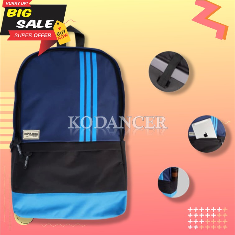 Hot Promo Tas Ransel Export Five Pawns 879YS   / Backpack  Terbaru - Navy Black