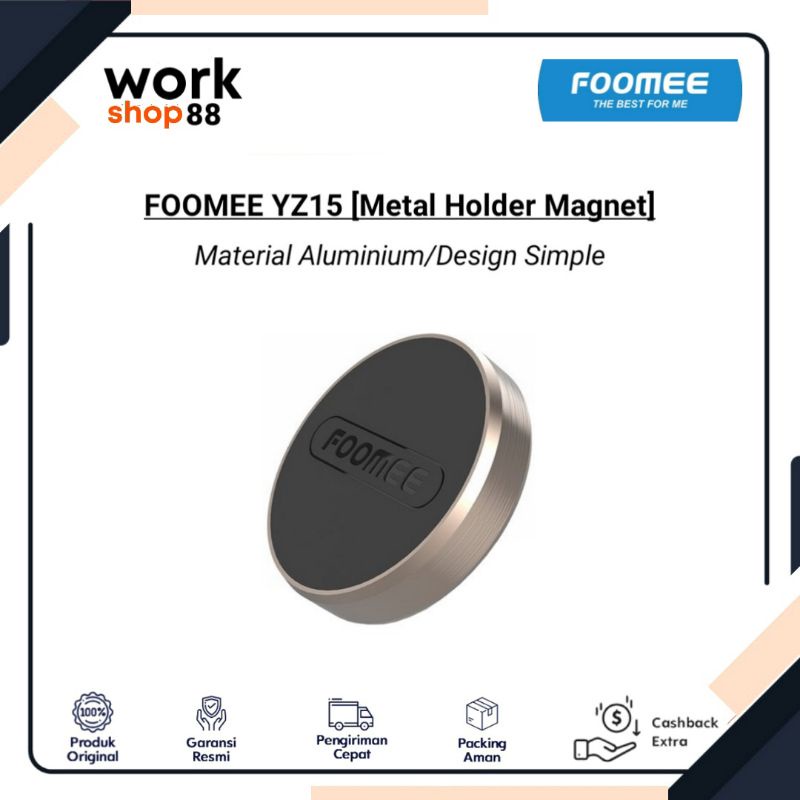 Baru FOOMEE YZ15 Metal Holder Magnet Docking HP - New Original Garansi Resmi - Dudukan Handphone Sma