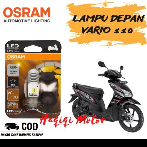 Lampu Depan Led Osram Vario 110 FI / Vario Techno 110 / Vario Karbu Original T19