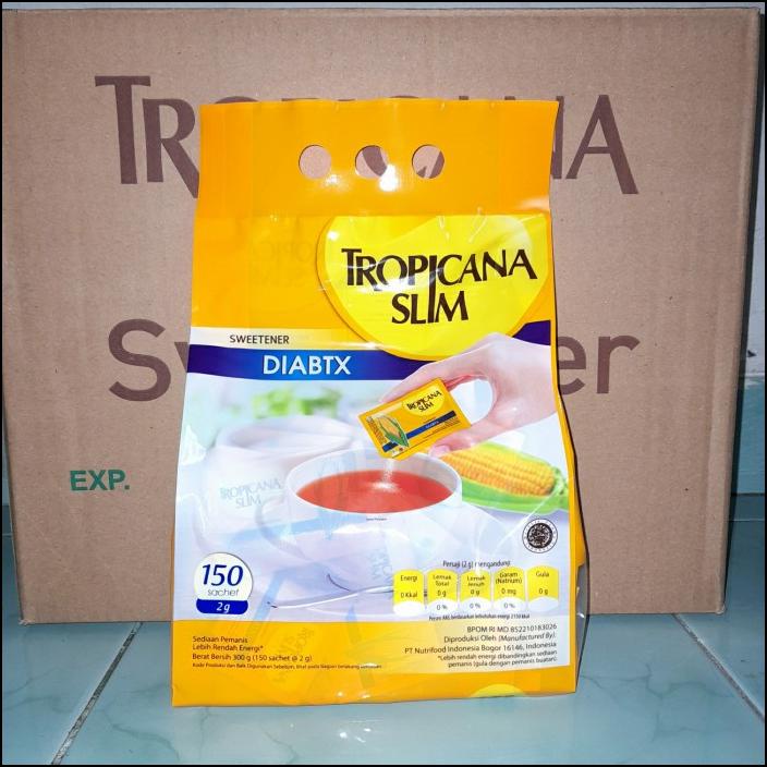 

TROPICANA SLIM SWEETENER DIABTX 150 SACHET