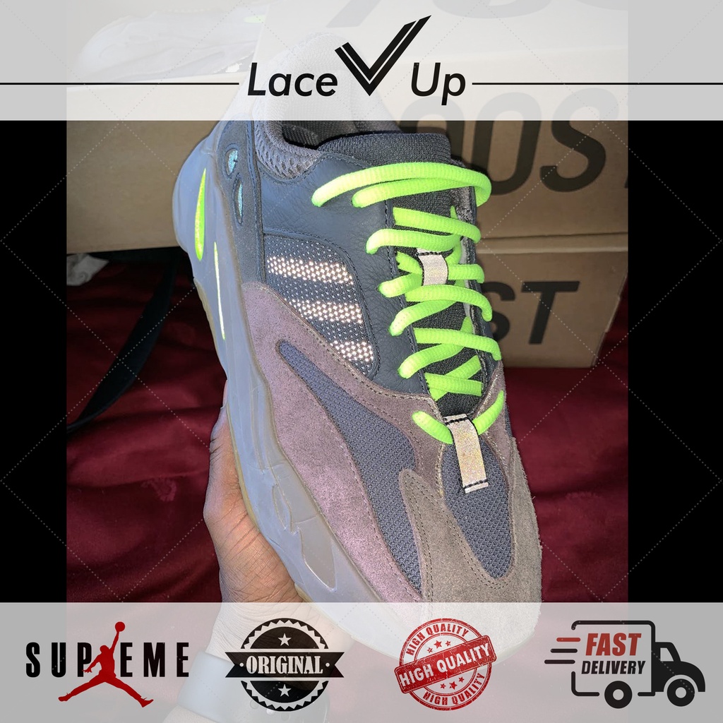 Tali Sepatu Oval Yeezy 700 Mauve | Yeezy 700 Mauve Laces