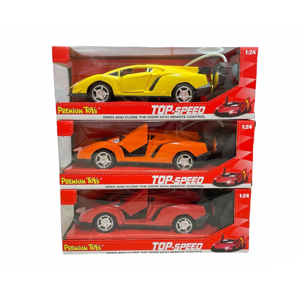 Mainan Anak SNI Mobil RC Top Speed 1:24 Remote Control Ada Lampu Mainan Anak