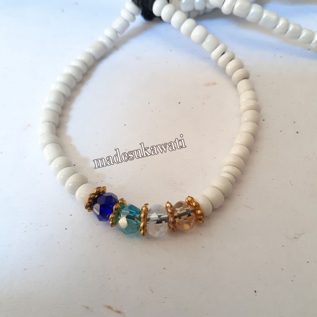 Kerajinan Gelang Batu manik bracelet mote