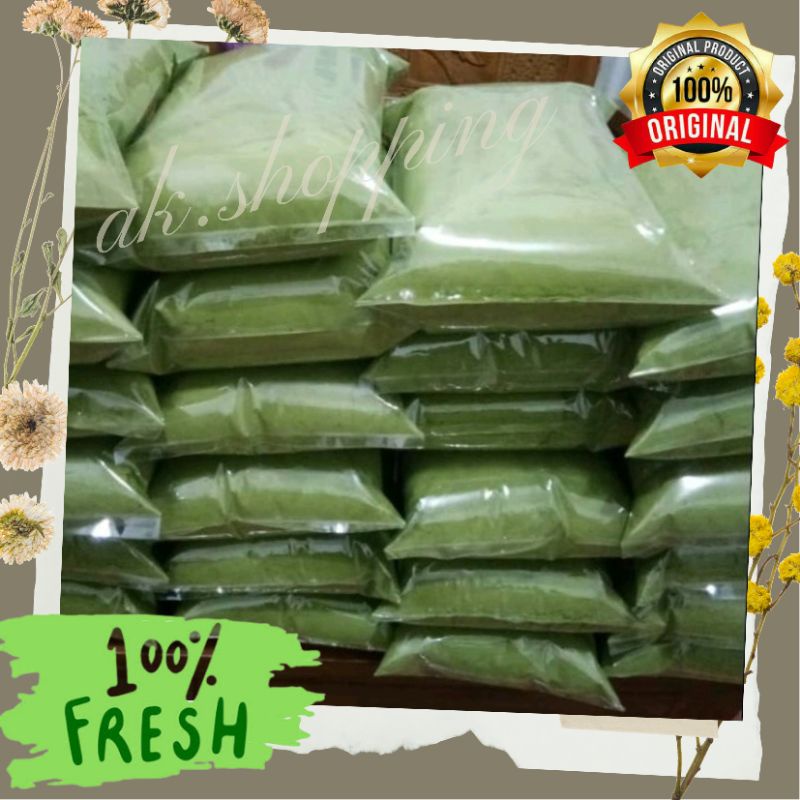 

Serbuk Bubuk Powder Daun Kelor Kualitas PREMIUM 1 Kg Kilo 1000 Gram 1kg Kiloan