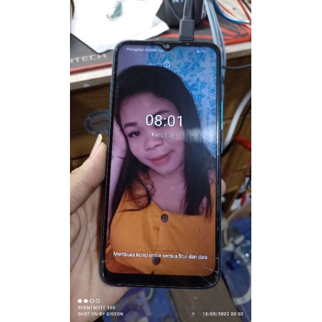 ADVAN G9 PRO 6501 MINUS LAYAR