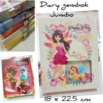 Diary Gembok Jumbo Kiky