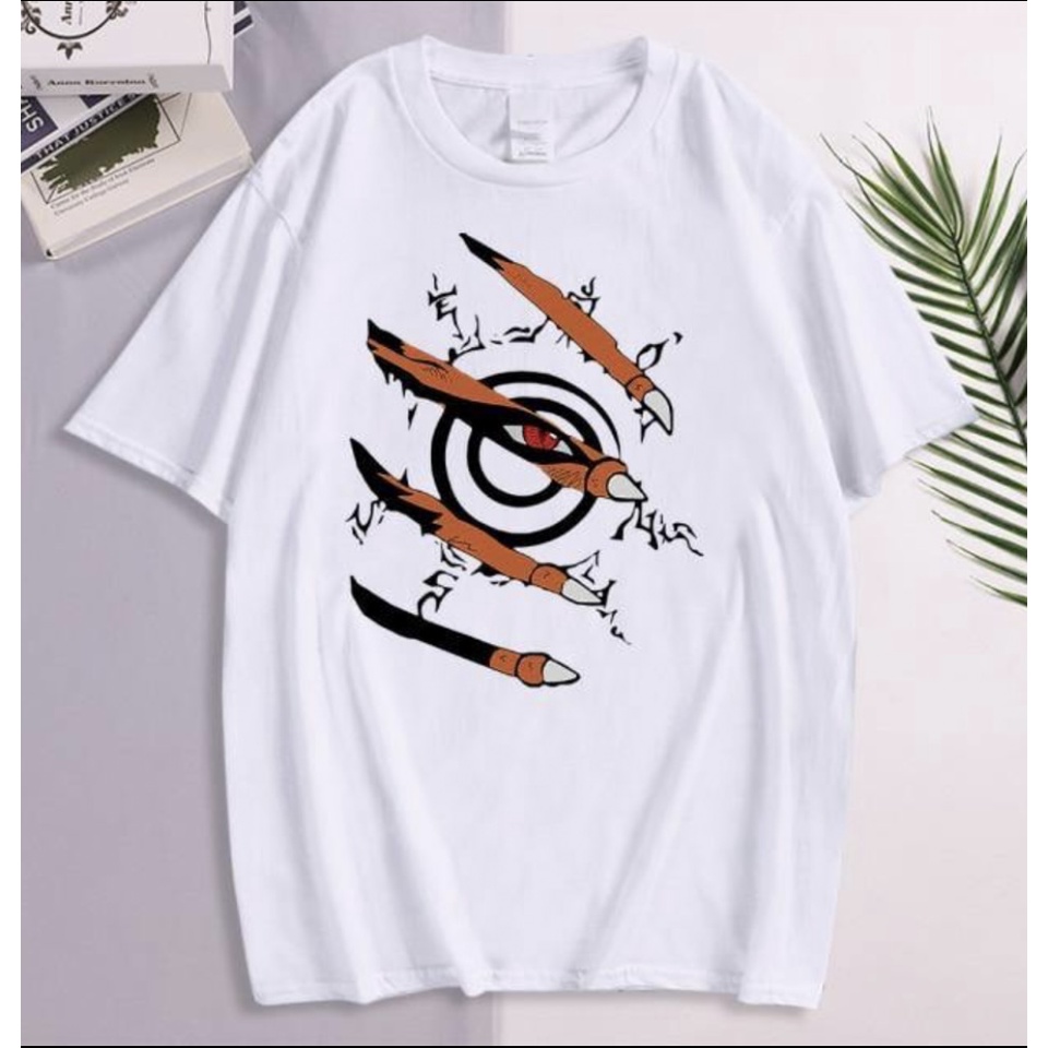 BRIGO Kaos Oversize Naruto kurama II Kaos Jumbo Size Pria &amp; Wanita II Kaos Oversize Print DTF