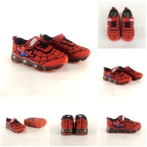 GI 18A (SZ 21-34) RISCE SEPATU SNEAKERS SPIDERMAN ANAK COWOK LAKI-LAKI PRIA JAKARTA JSKA