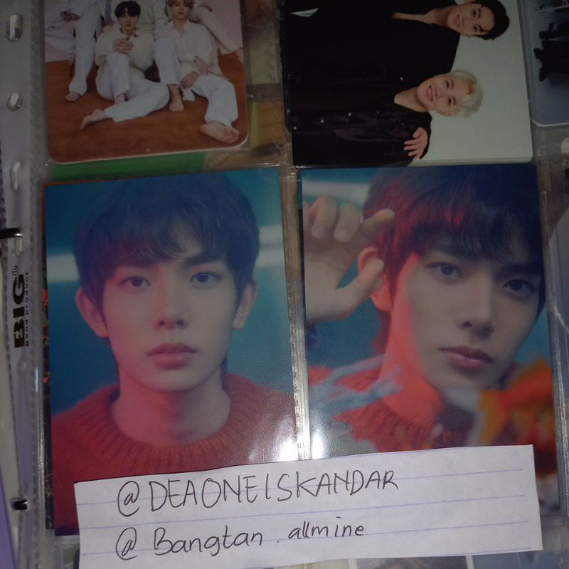 Photocard pc hybe heesung enhypen