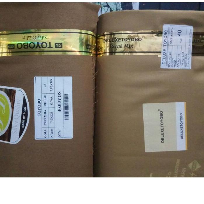 ✨MEGA ⚡ALE✨Kain Toyobo Seragam Pemda ASN PNS Guru Keki/Khaki Muda, Tua, Hitam dan Putih harga per 0,