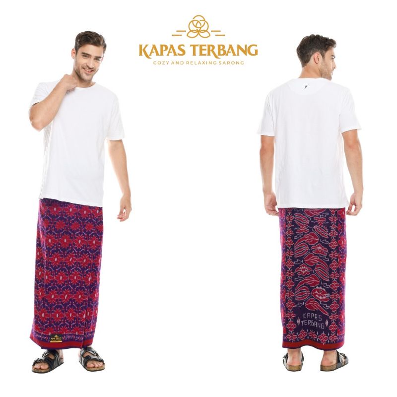 Sarung Kapas Terbang Goyor Ungu