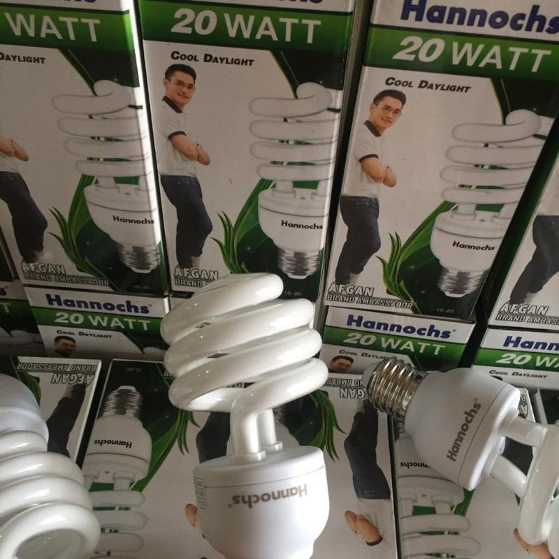 LAMPU SPIRAL 20 WATT (HANNOCHS)