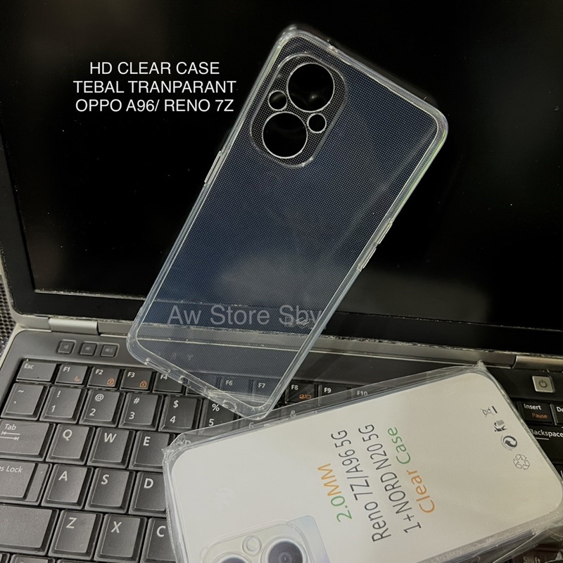 HD CLEAR CASE OPPO A55/ A31/ RENO 4/ RENO 5/ RENO 6/ RENO 7/ 7Z/ A96 TEBAL TRANSPARANT SOFTCASE OPPO