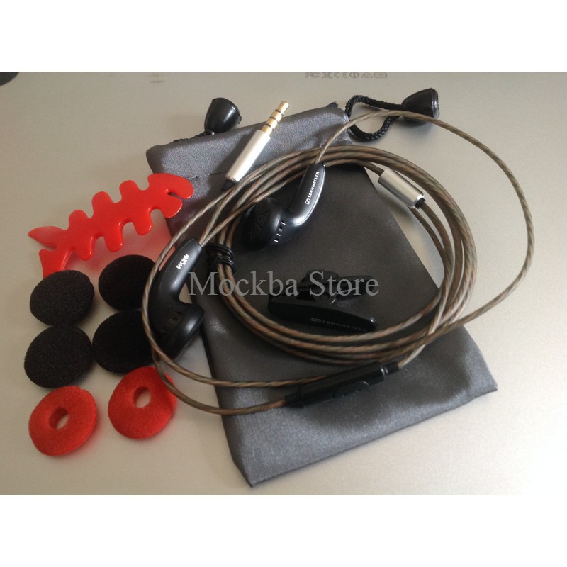 DIY Earbud Sennheiser MX500 Earphone+Mic Upgrade Version Bass Headset