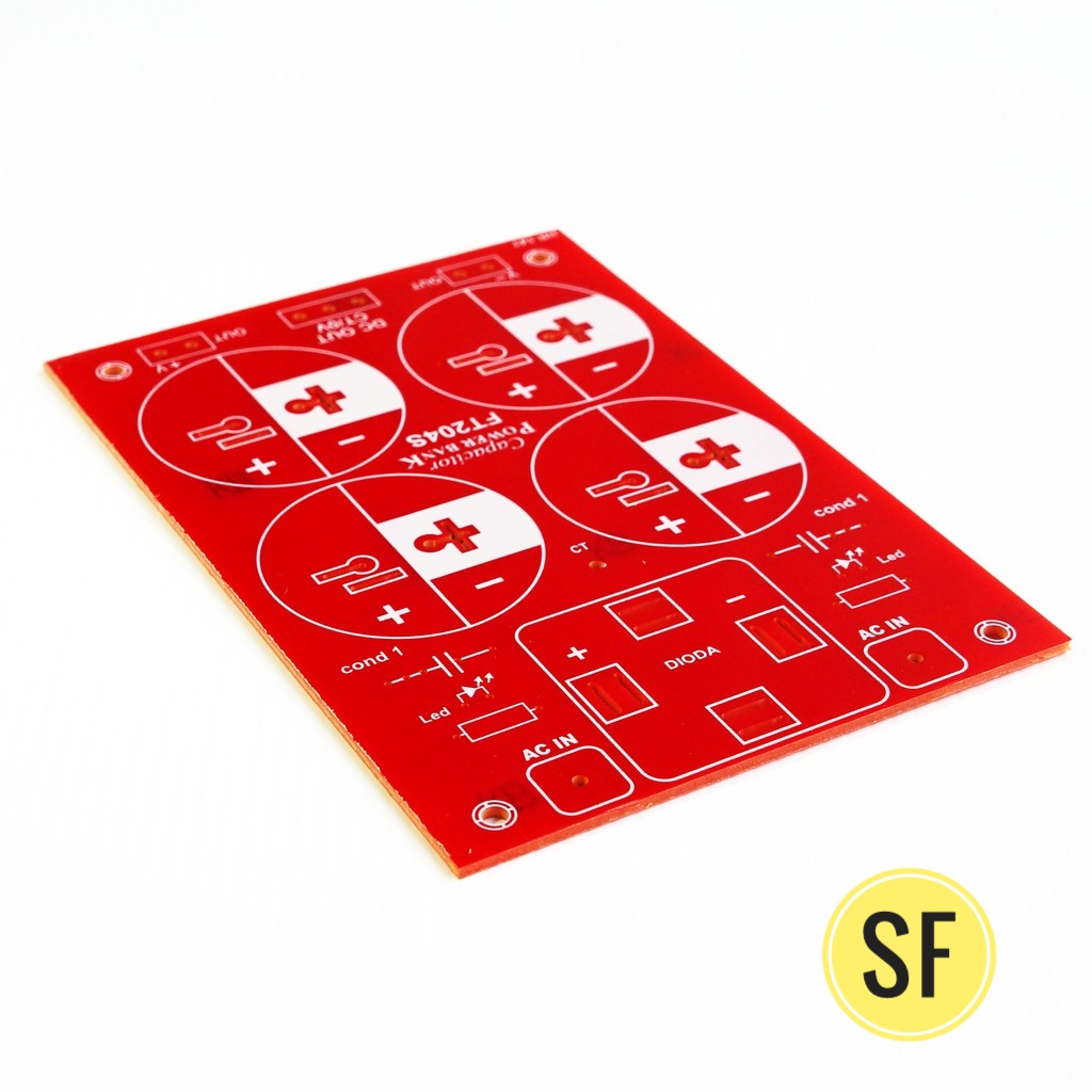 Pcb Power Bank 4 Capacitor Kapasitor Elko Elco