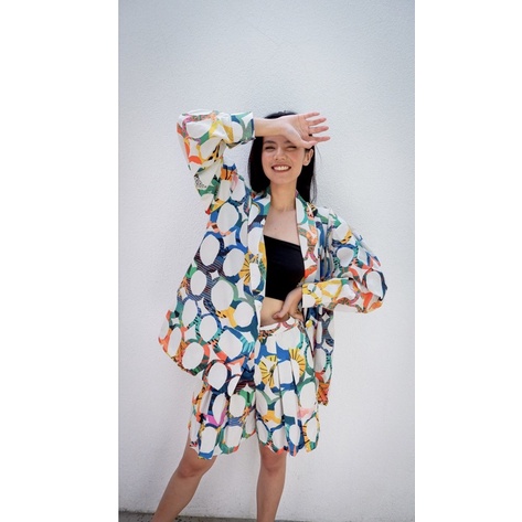 CALLA THE LABEL Roundy outer Blazer