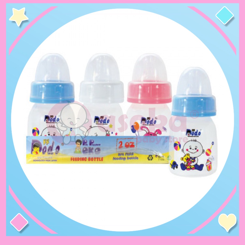 Dodo Botol Susu PP EKO 2 OZ 60ml ASOKA