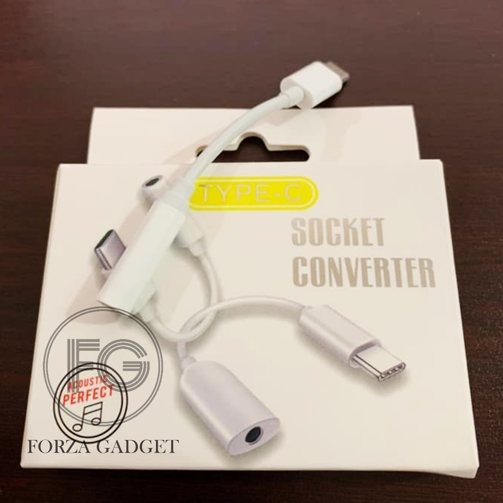 adaptor USB - C to 3.5mm / Kabel AUX Converter