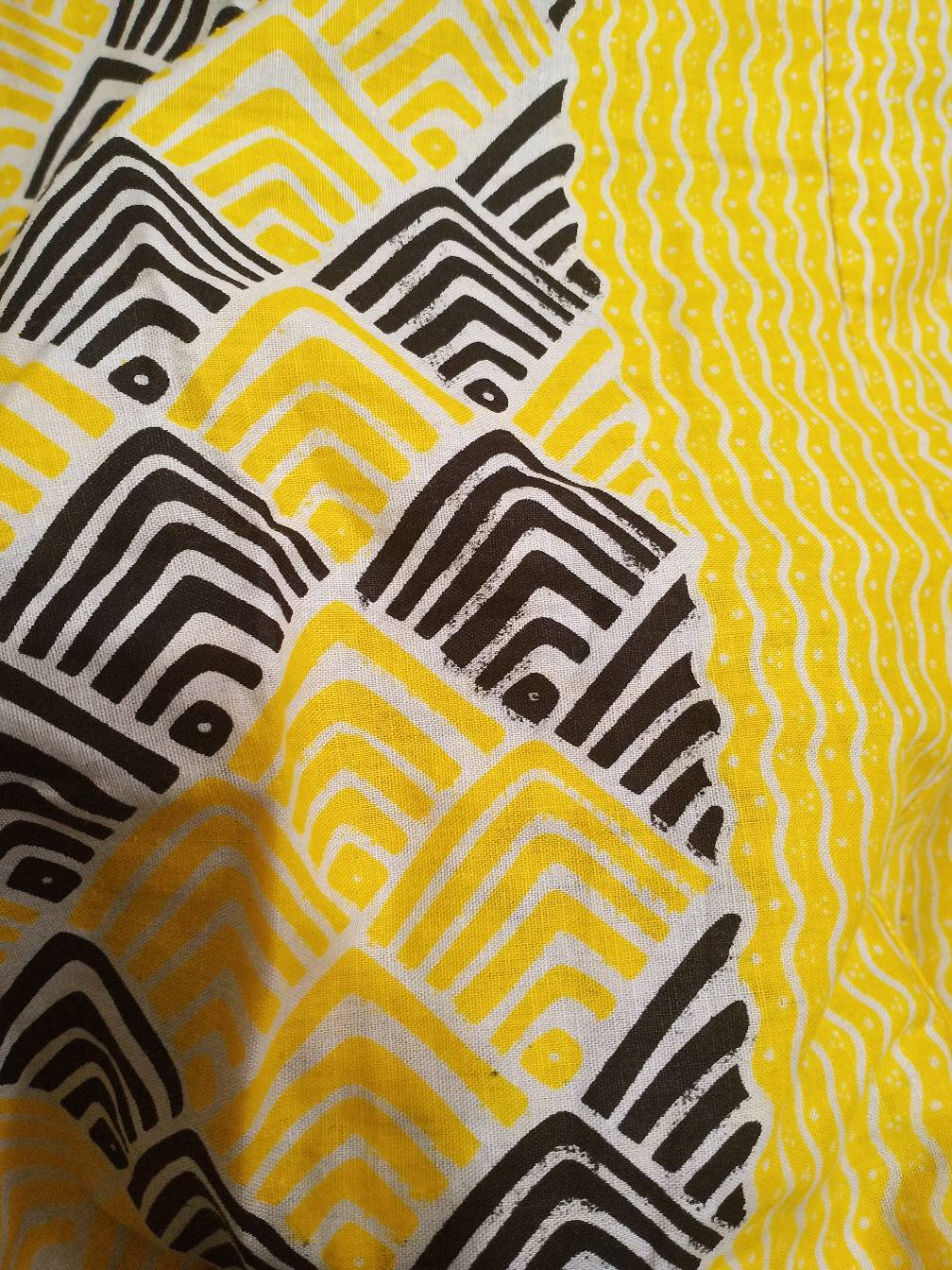 Aindra Batik Pekalongan Cp Couple Dress Kuning Modern Bk