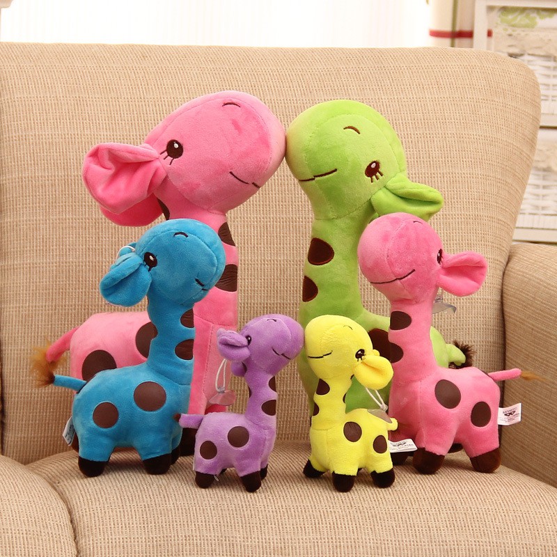 [Bayar Di Tempat]Boneka Plush Model Jerapah Lucu