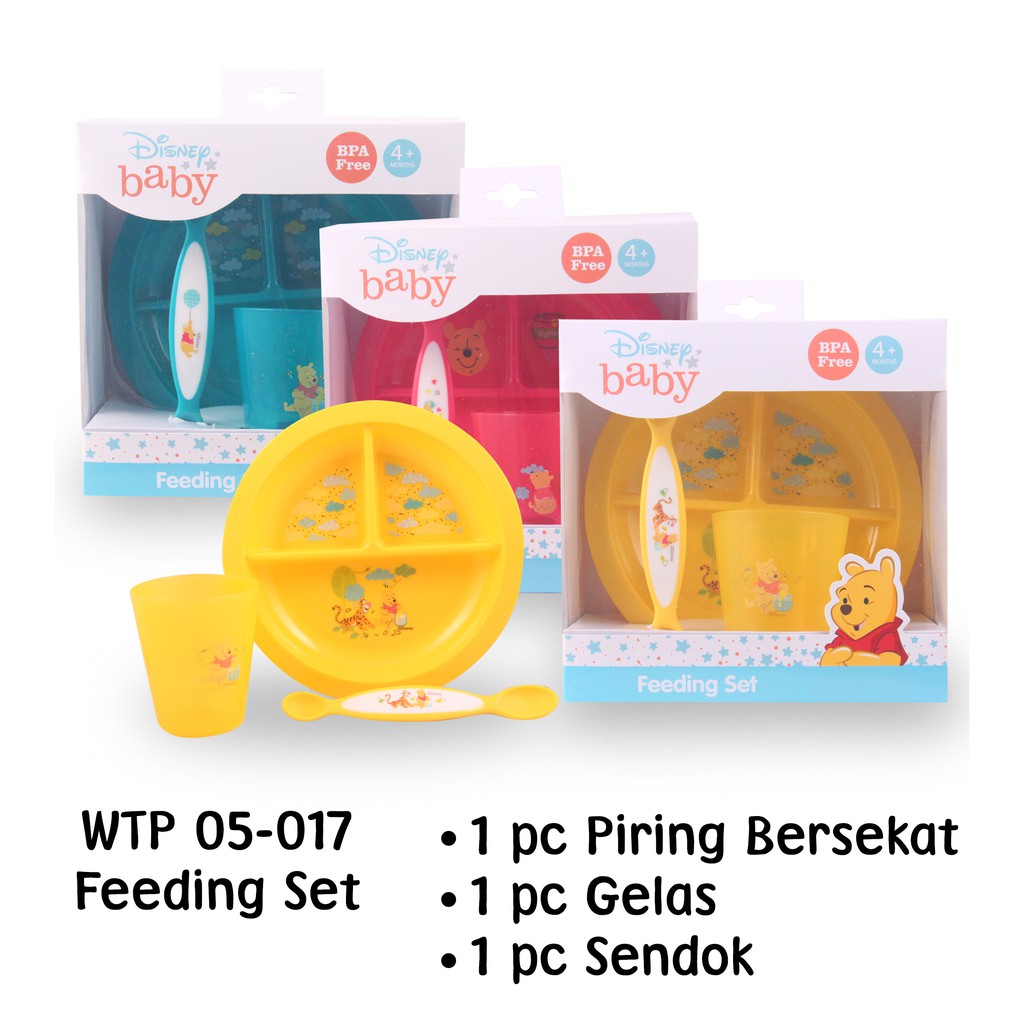 Winnie The Pooh Perlengkapan Makan - Tempat Makan Anak