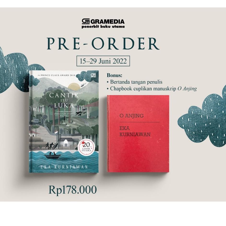 Terbaru.. CANTIK ITU LUKA (EDISI 20 TAHUN HARD COVER) - EKA KURNIAWAN