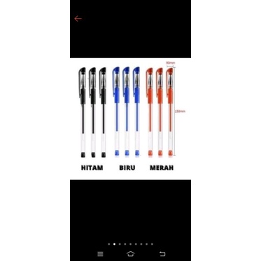 

=toserba=pena gel mimi 0.5 mm standard pulpen gel mini