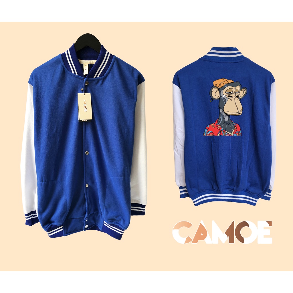 Jaket Baseball Varsity Crypto NFT Bored apes yacht Club 2